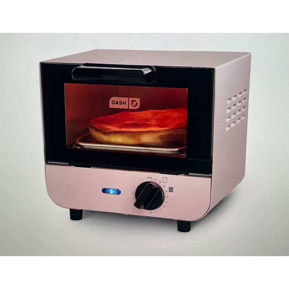 Dash Mini Toaster Over Cooker For Bread, Bagels, Cookies, Pizza, Paninis & More